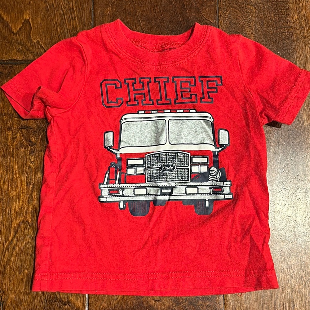 Carter’s Boys Fire Chief Shirt